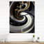 VI - Horloge murale moderne abstraite-1754856048