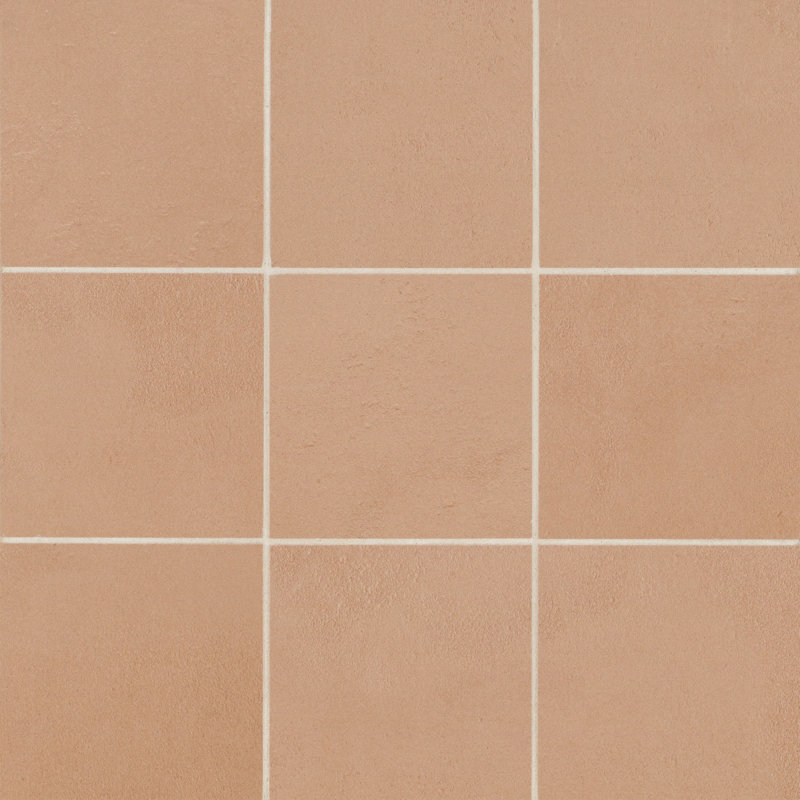 Sahara 4" x 4" Porcelain Wall & Floor Tile, Cotto