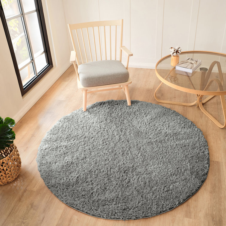 Round Arold Solid Colour Area Rug