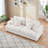 79.3'' Modern Corduroy Upholstered 3-Seater Sofa with 4 Throw Pillows-1538506741-1531629127