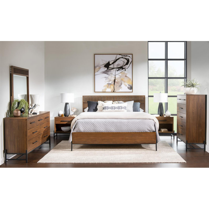 Gladyne Complete Panel Bed, King