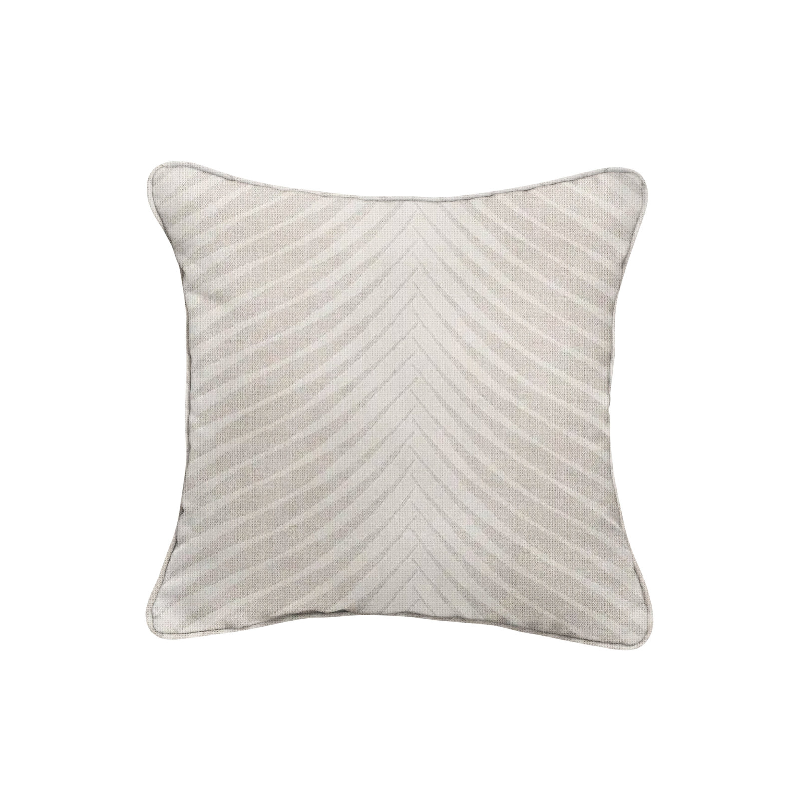 Annaya Sunbrella® Throw Pillow, Brown, 16" x 16"