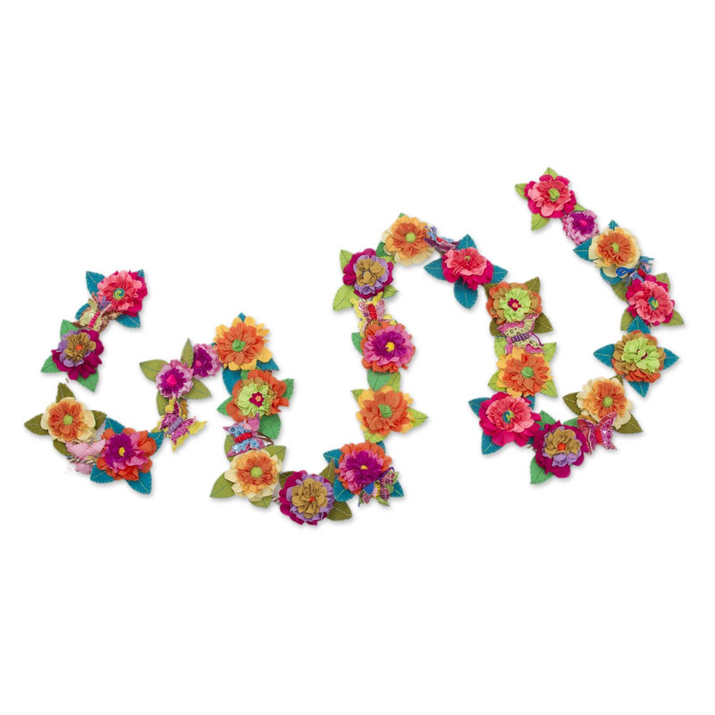 Guirlande fantaisie multicolore 9 pi 10 po