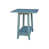Antique Rubbed Ocean Blue