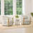 Rope Swivel Armchair-1641985447