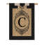 Drapeau de maison Monogram-12431367