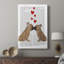 French Kiss and Hearts - Gallery Cavas-278030839