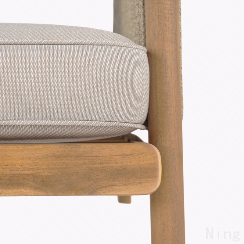 Fauteuil club d'extérieur