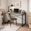Table pliante Zynix | Design chêne gris