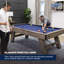 Table de billard en bois rustique 90 po American Legend