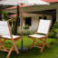 Outdoor Teak Dining Side Chair-1400971287