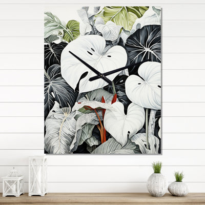 Horloge murale Caelee - Plantes