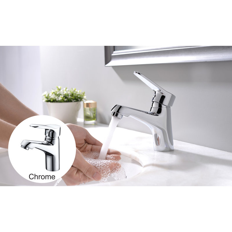 Robinet de salle de bain à un trou