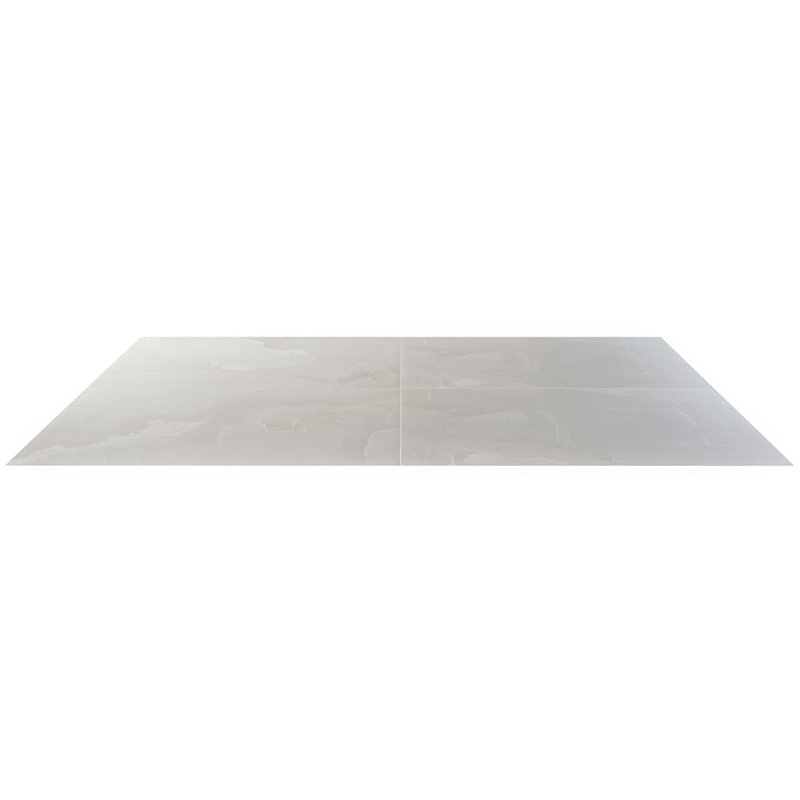 Dreamstone 24X48 Polished Porcelain Tile, Aztec Onyx Bianco Polished