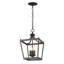 Luminaire suspendu géométrique 3 lumières lanterne Rancourt-550015744