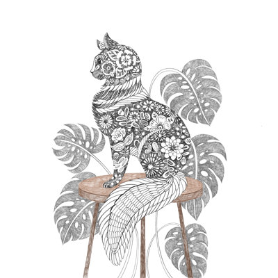 Chat Monstera - impression