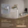Wall Mount Shower Faucet Set With 360 Degree Rotatable Tub Spout And 3-Cross Handles With Rough-In Valve