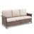 6 Piece Wicker/Rattan Sofa Seating Group With Cushions-1673012658
