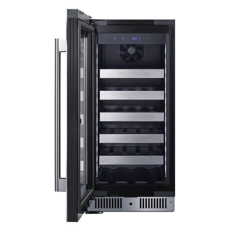 Summit Appliance  15" Wide Built-In Wine Cellar, Left Handed