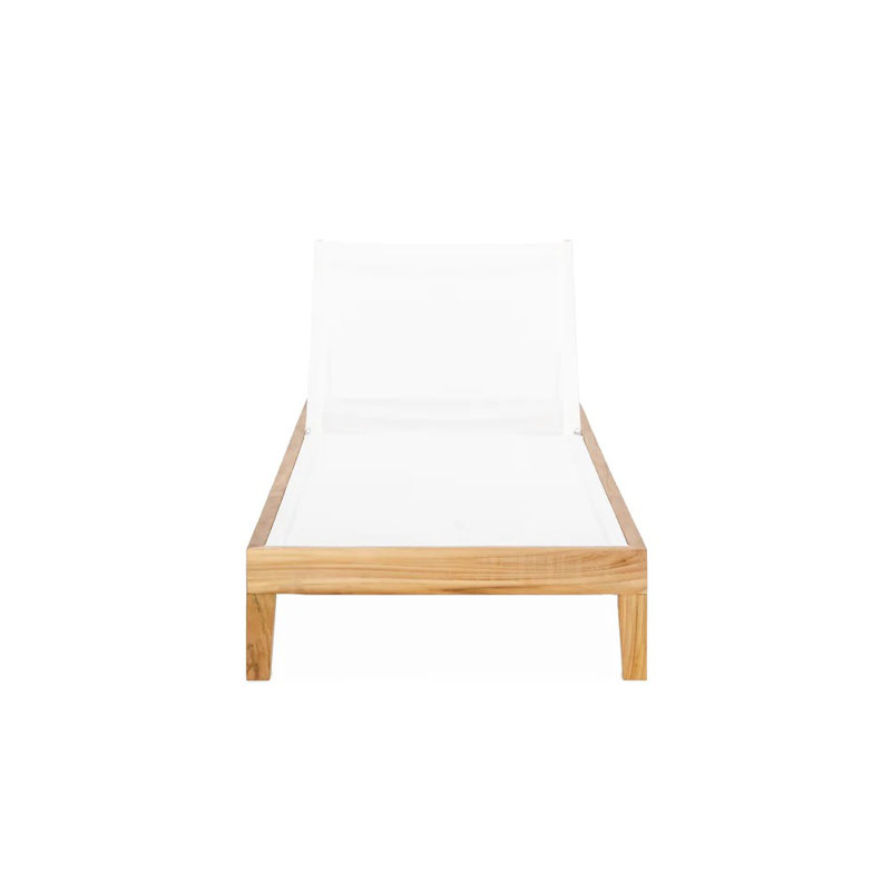Classic Teak Outdoor Teak Chaise Lounge