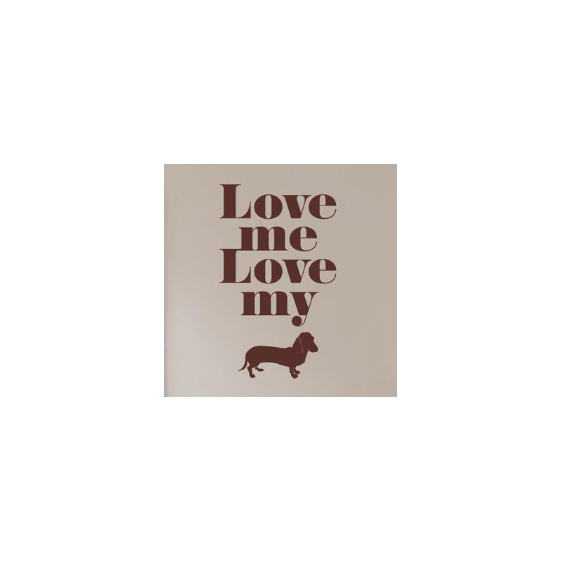 Wall Decal, Brown, Large