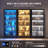 65" 5-Tier Office Storage Cabinet, Glass Display Cabinet With Three-Color Led Strip And Sensor-269917140