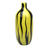 Zebra Handmade Glass Table Vase