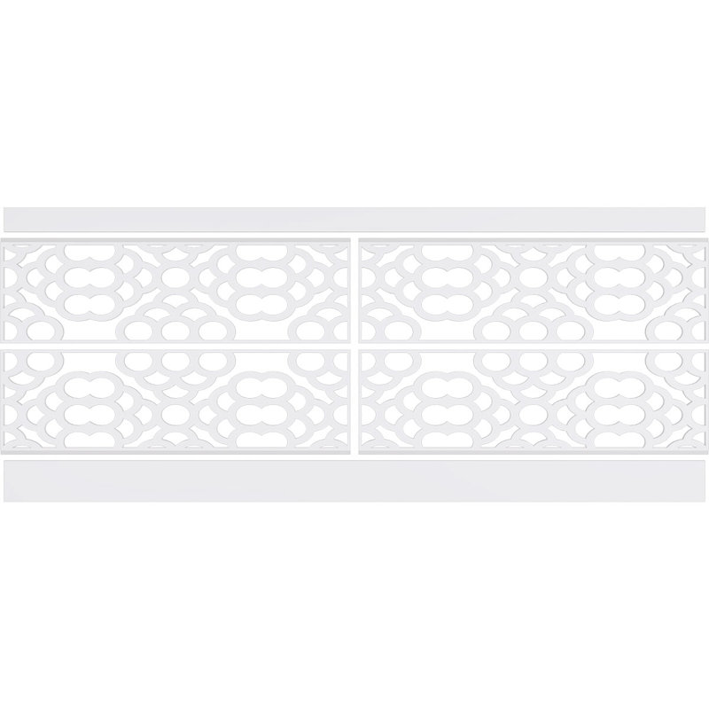 Ensemble de lambris en PVC Harlingen, H 36 po x l 94,5 po x P 0,625 po