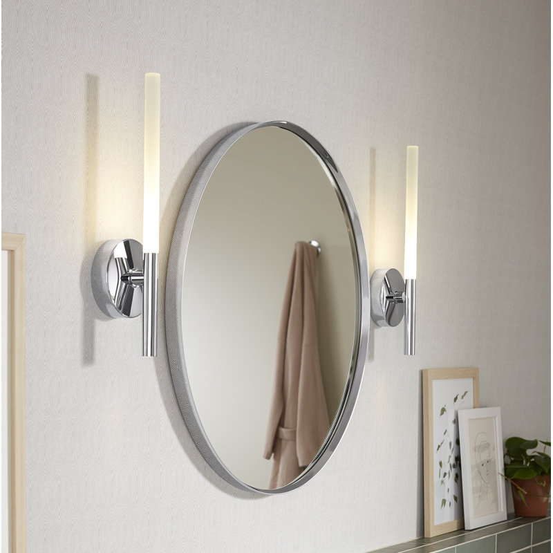 Miroir de salle de bain Essential, Chrome poli, 32 po x 32 po