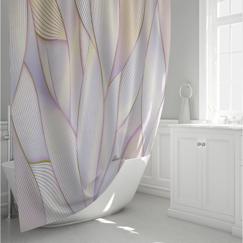 Rideau de douche Breeonna, H 93 po x l 70 po