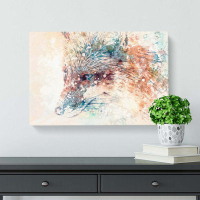 Fox - Wrapped Canvas Painting
