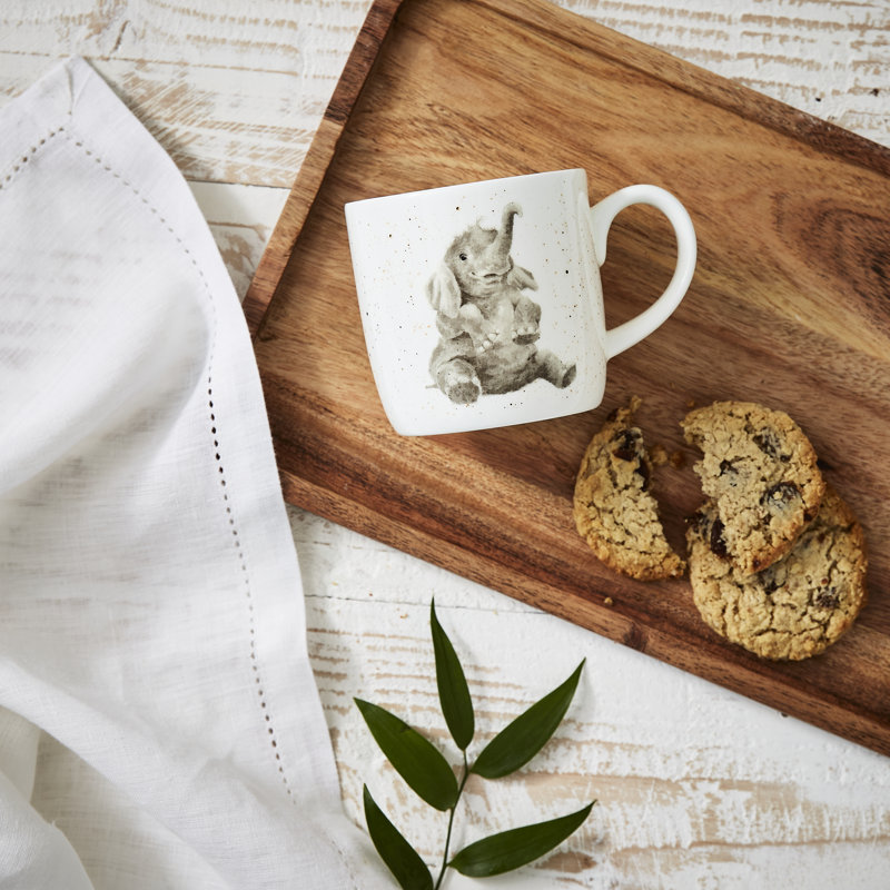 Wrendale Designs, Fine Bone China - Role Model (Elephants) Mug