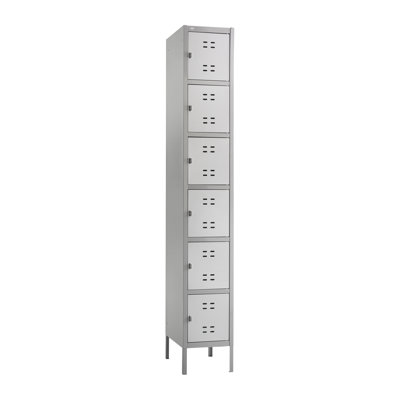 6 Tier 1 Wide Locker