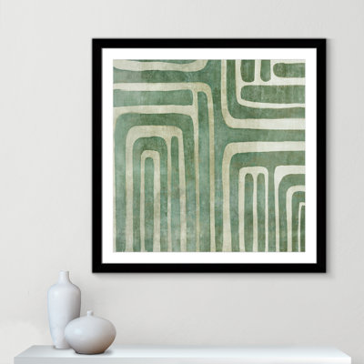 «Whimsical Green I Print» par Emma Peal