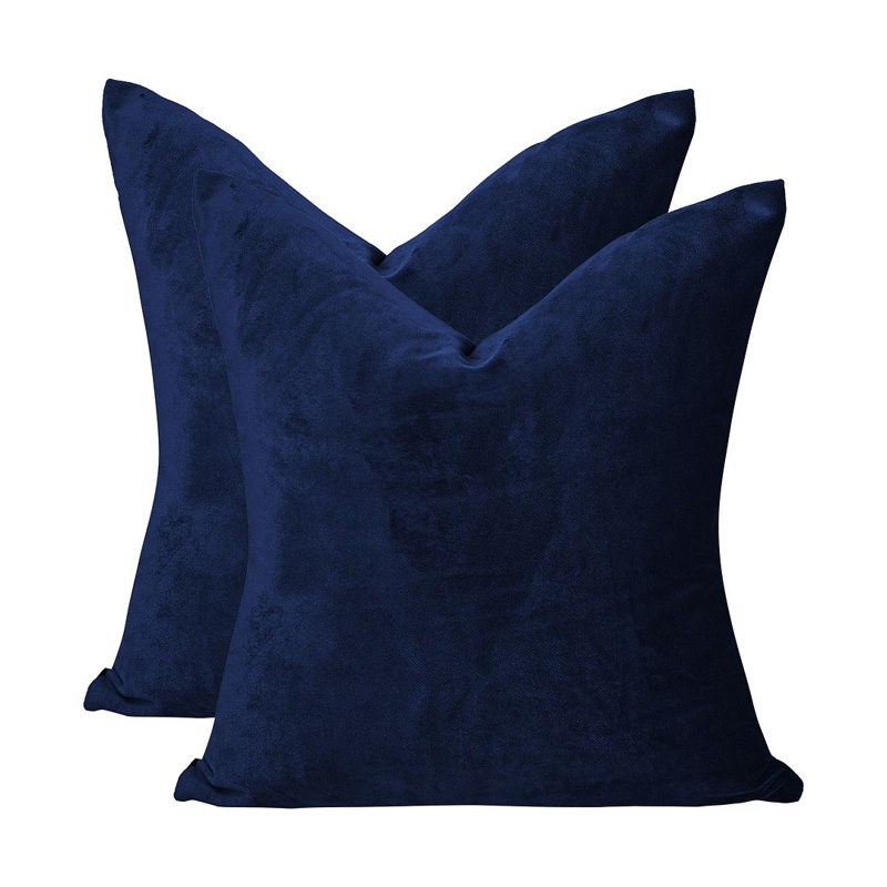 Matte Velvet Cushion Cover - 1 Pc, Admiral Berry, 30cm x 30cm