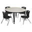 Ensemble de table de salle à manger et de chaises 12 po Kee-73411890-73411887-93832789