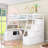 Ginnette 7 Drawer Loft Bed with Built-in-Desk by Harriet Bee-740430330-793534852