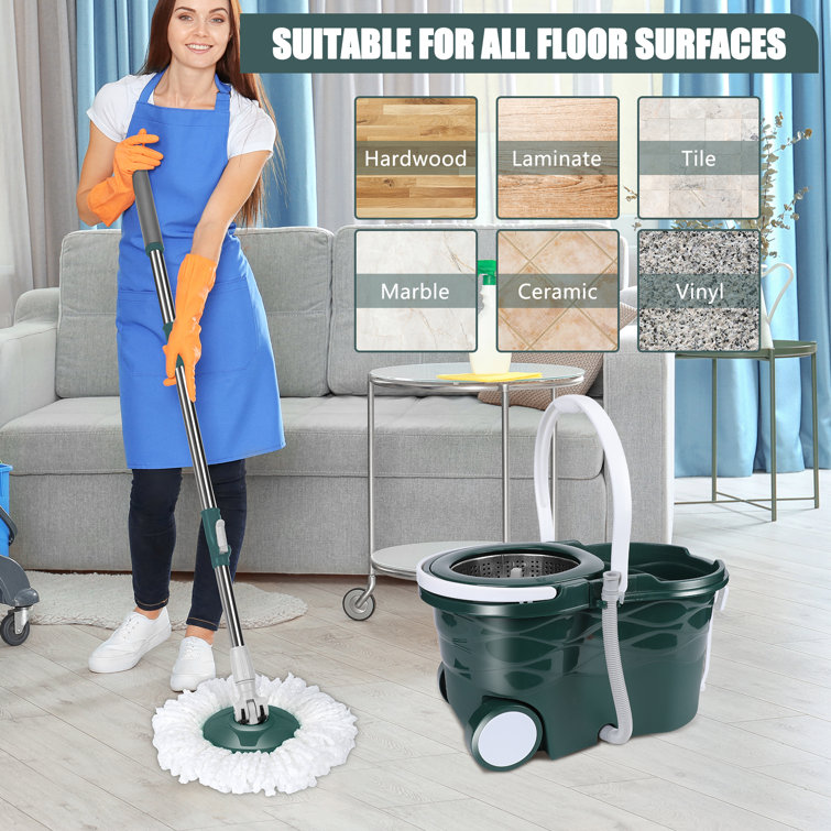 Spin mop with bucket · The One Stop Shop