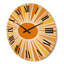 Horloge murale minimaliste en rayons de soleil brillants I-63903743