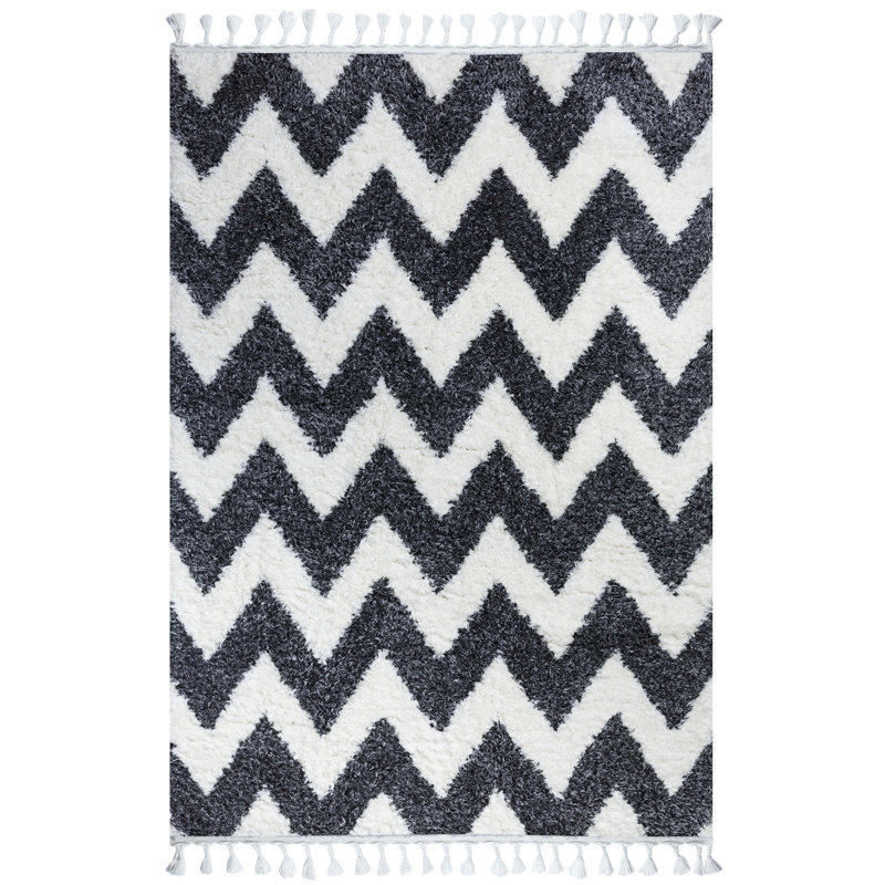 Marou Chevron Indoor Rug, Rectangle 2'8" x 5'