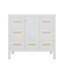 Armoire de meuble-lavabo autoportante en bois massif 36 po avec 5 tiroirs 36 po-765934764