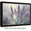 «Black Dreamy Lavender Blossom», impression sur toile, paysage floral mauve serein-120410195