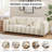 91.5'' Modern Tufted Sofa With Boucle Upholstery-100350477