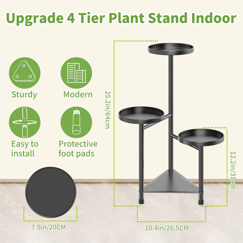 Plant Stand - Set of 4