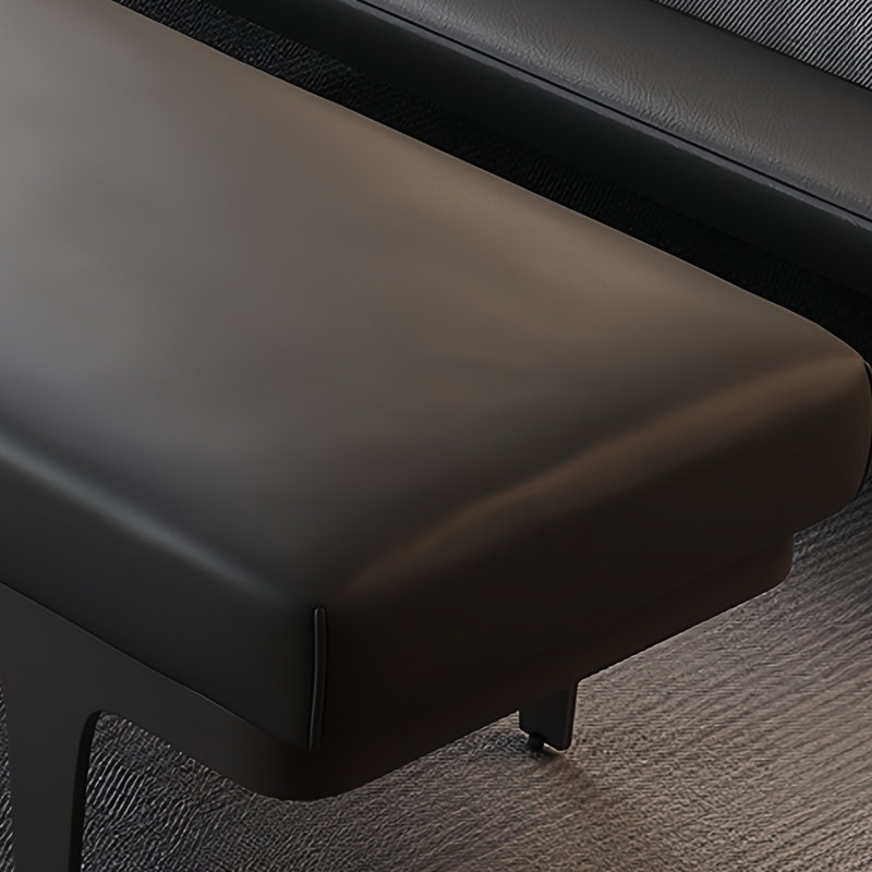 Modern Minimalist End-of-Bed Bench For Bedroom Leather Match Upholstered Bench, 16.53" H x 70.86" W x 19.68 " D