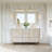 Gabby 60" Solid Wood Double Sink Bathroom Vanity With Carrera Quartz Top -1862722412