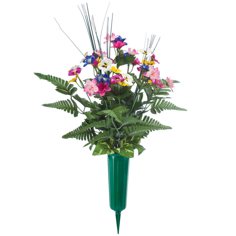 Bouquet commémoratif de pensées d'OakRidge