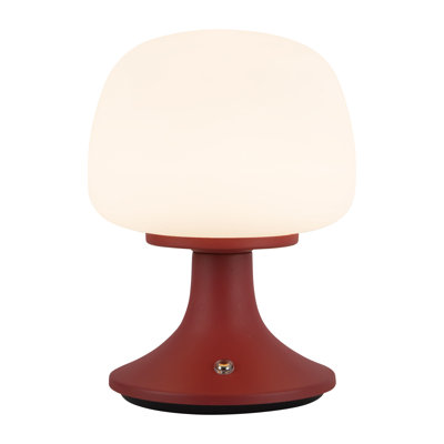 Bea 8-in Red Dimmable LED Table Lamp