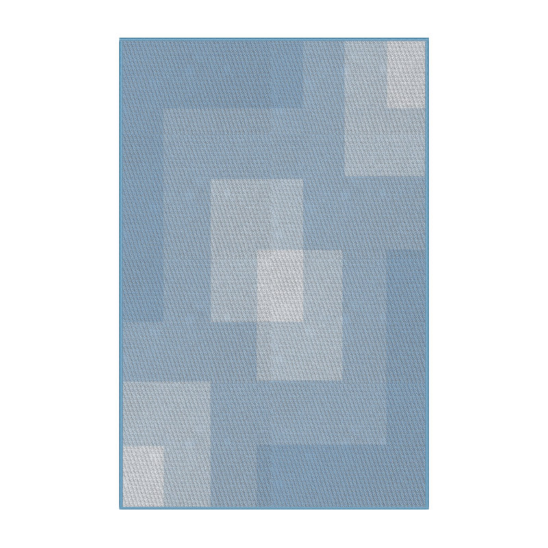 Geometric Indoor Rug, Rectangle 5' x 7'