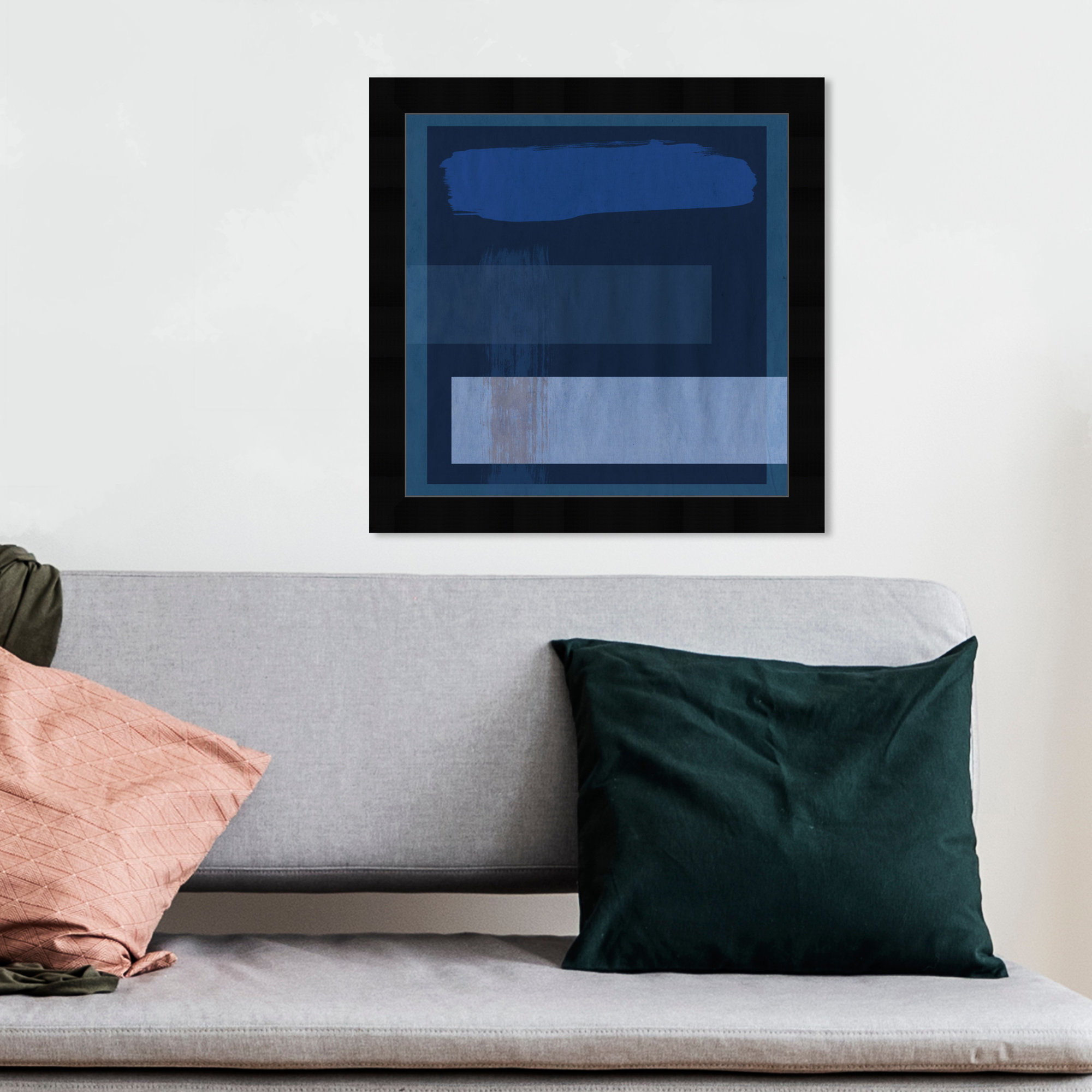 Galicia En Primavera by Oliver Gal, Black, 14" H x 14" W x 0.5" D